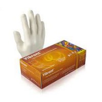 Vibrant Latex Powder Fr Glove(med)